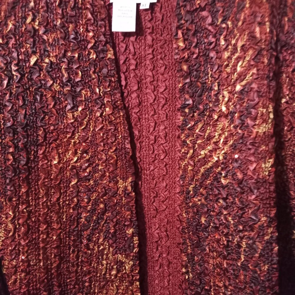 XL Coldwater Creek Open Cardigan and Shell career wear - Picture 4 of 5
